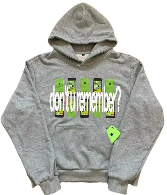 Void "don't u remember?" Archive Vintage Hoodie