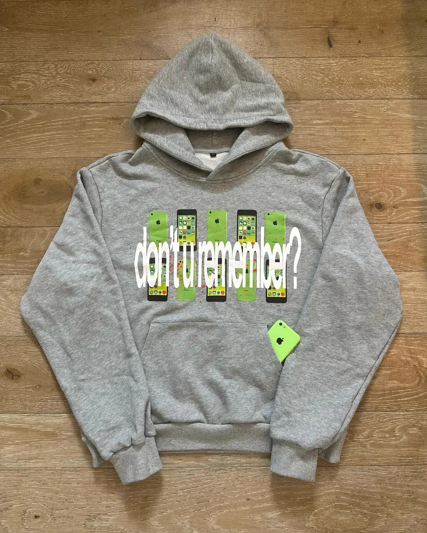 Void "don't u remember?" Archive Vintage Hoodie