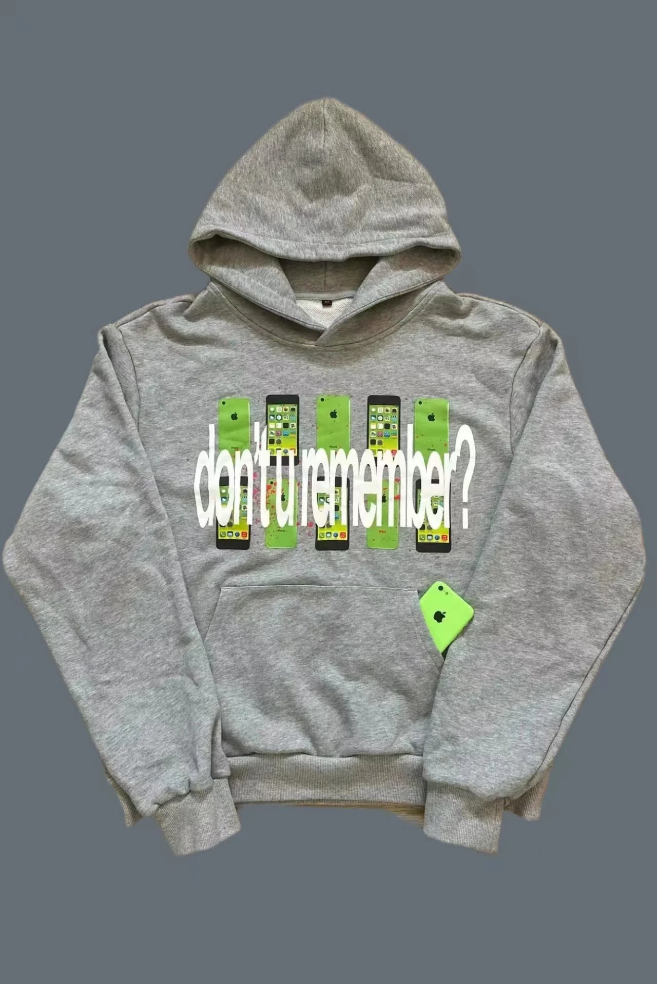 Void "don't u remember?" Archive Vintage Hoodie