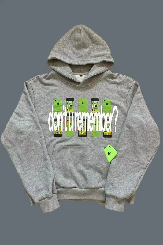 Void "don't u remember?" Archive Vintage Hoodie