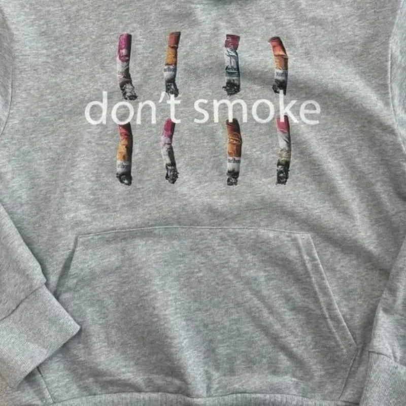 Void "don't smoke" Archive Vintage Hoodie